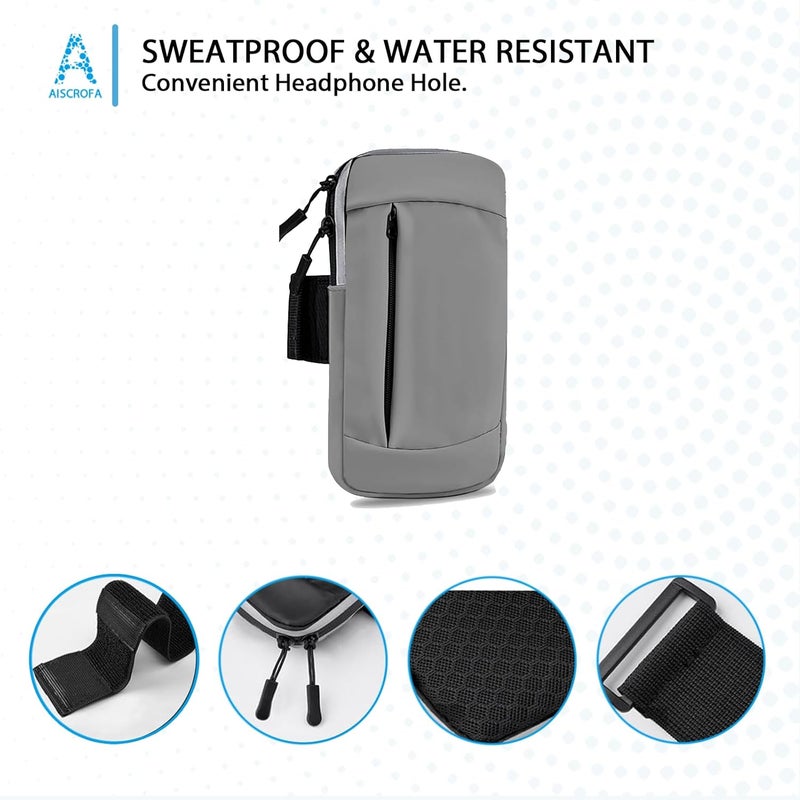 AiScrofa Phone Holder Arm Bands for Running Armband Small Crossbody Bags for Women Kids,iPhone 15 14 13 12 11 Pro Max Xs Xr X 6 7 8 Plus SE Mini Galaxy Ultra Edge S24 S23 Note - Image 4